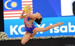 Стартовали соревнования 2-го Международного кубка "Оджаг" по художественной гимнастике (ФОТО)