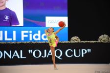 Стартовали соревнования 2-го Международного кубка "Оджаг" по художественной гимнастике (ФОТО)