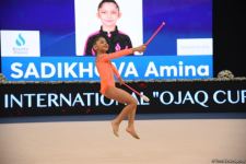 Стартовали соревнования 2-го Международного кубка "Оджаг" по художественной гимнастике (ФОТО)