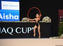 Стартовали соревнования 2-го Международного кубка "Оджаг" по художественной гимнастике (ФОТО)