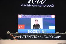 Стартовали соревнования 2-го Международного кубка "Оджаг" по художественной гимнастике (ФОТО)