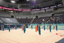 В Баку состоялось торжественное открытие 2-го Международного кубка "Оджаг" по художественной гимнастике (ФОТО)