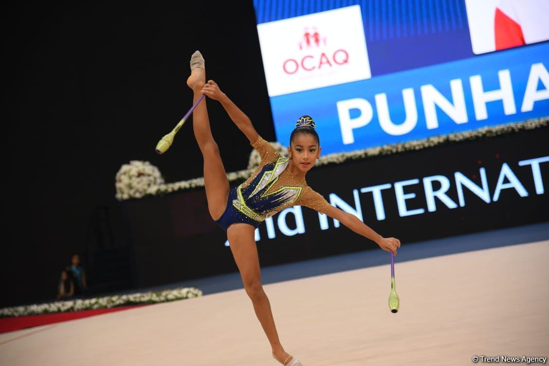 Стартовали соревнования 2-го Международного кубка "Оджаг" по художественной гимнастике (ФОТО)