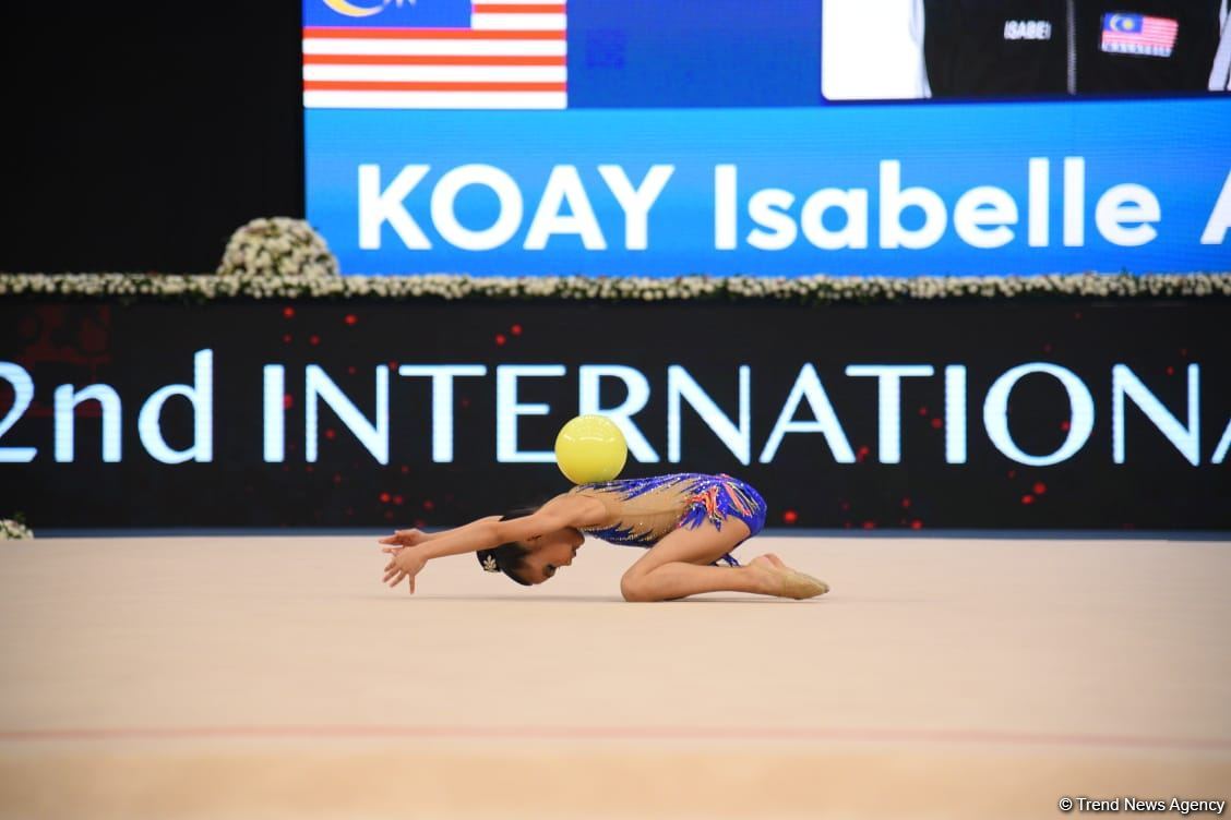 Стартовали соревнования 2-го Международного кубка "Оджаг" по художественной гимнастике (ФОТО)