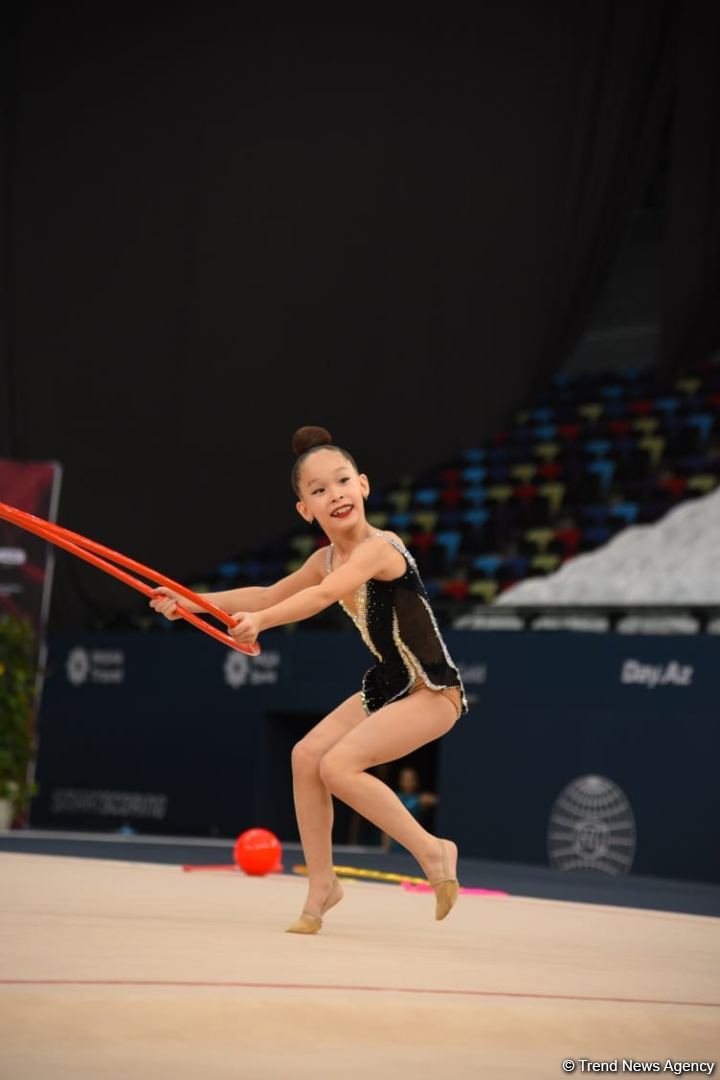 Стартовали соревнования 2-го Международного кубка "Оджаг" по художественной гимнастике (ФОТО)