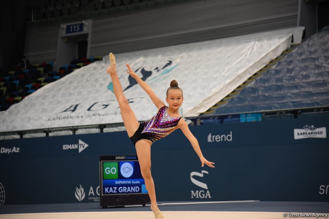 Стартовали соревнования 2-го Международного кубка "Оджаг" по художественной гимнастике (ФОТО)