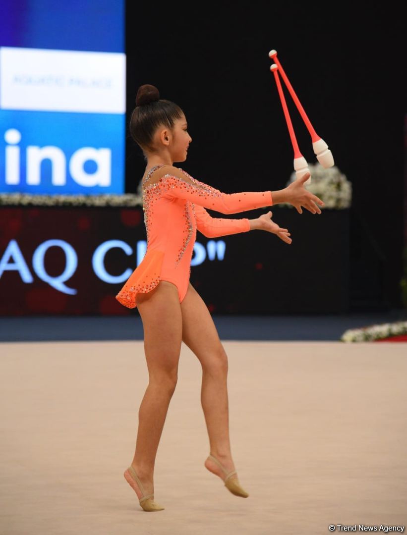 Стартовали соревнования 2-го Международного кубка "Оджаг" по художественной гимнастике (ФОТО)
