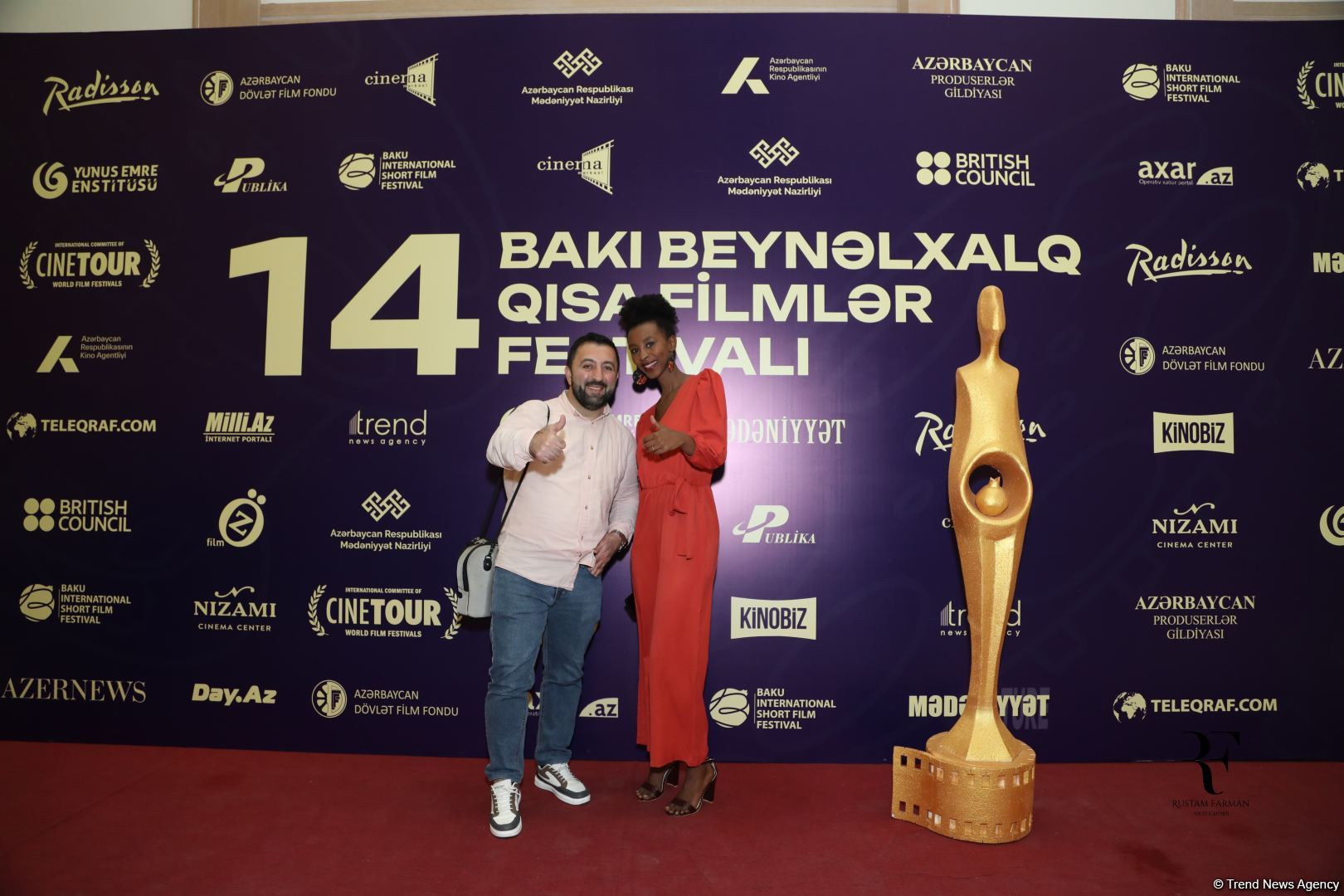 Праздник кино в Баку - торжественное открытие XIV Международного фестиваля короткометражных фильмов (ФОТО)