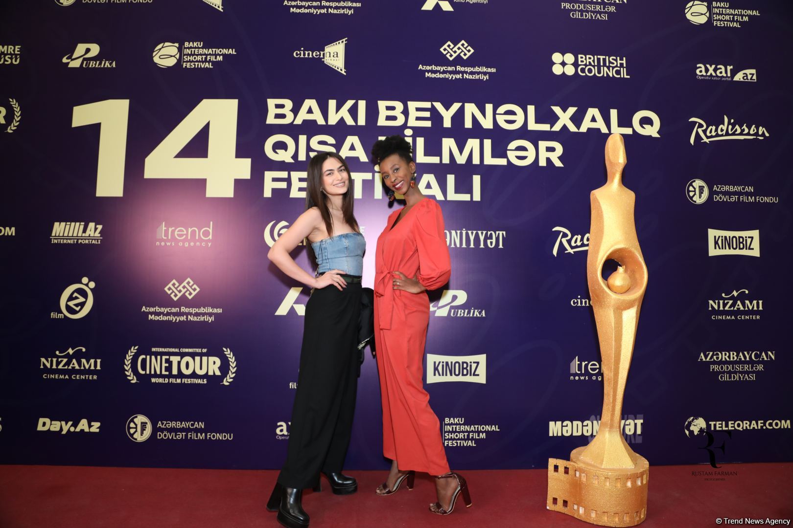 Праздник кино в Баку - торжественное открытие XIV Международного фестиваля короткометражных фильмов (ФОТО)