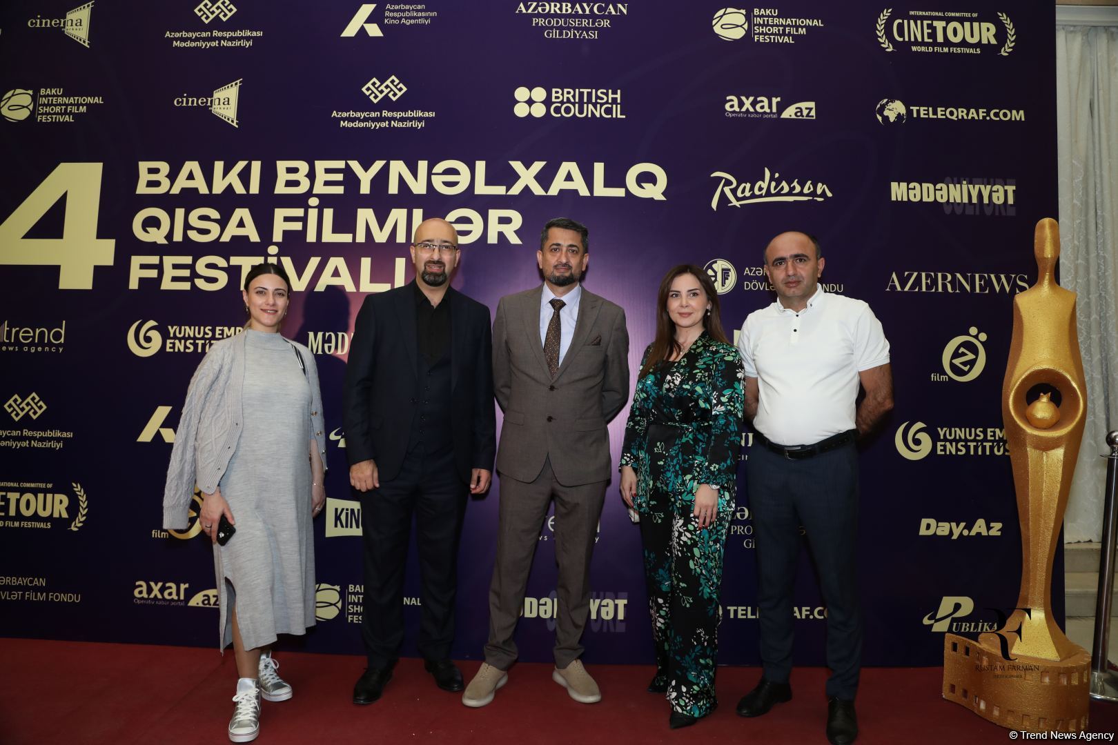 Праздник кино в Баку - торжественное открытие XIV Международного фестиваля короткометражных фильмов (ФОТО)