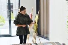 Президент Ильхам Алиев и Первая леди Мехрибан Алиева приняли участие в открытии филиала DOST EVİ Центра инклюзивного развития и творчества DOST в Исмайыллы (ФОТО)