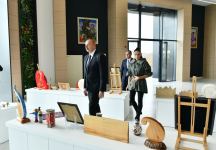 Президент Ильхам Алиев и Первая леди Мехрибан Алиева приняли участие в открытии филиала DOST EVİ Центра инклюзивного развития и творчества DOST в Исмайыллы (ФОТО)