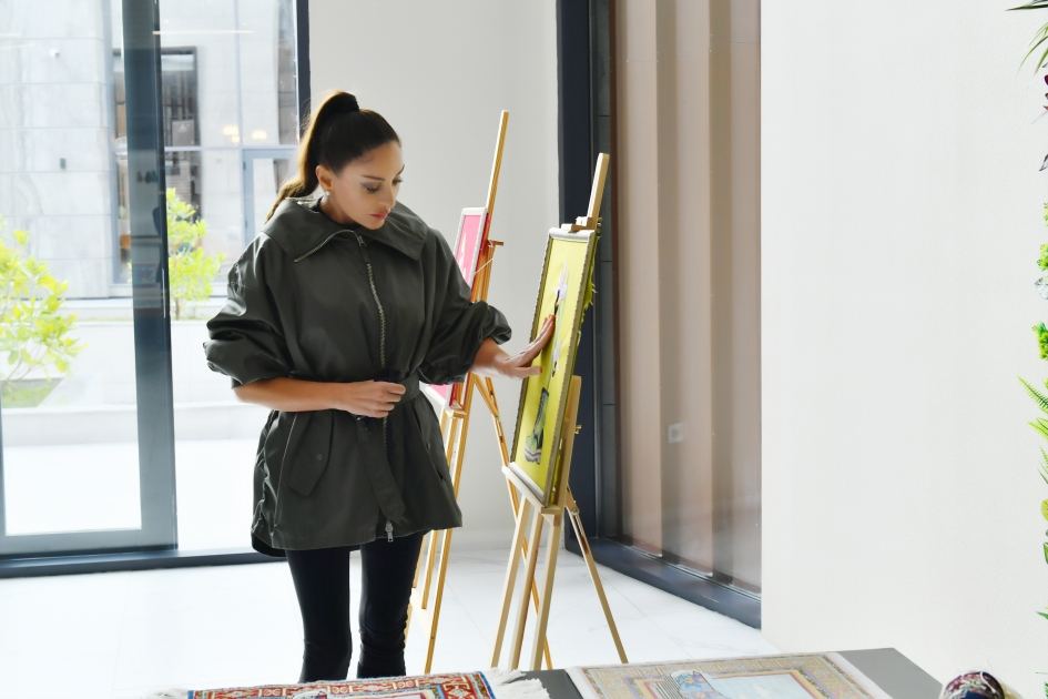 Президент Ильхам Алиев и Первая леди Мехрибан Алиева приняли участие в открытии филиала DOST EVİ Центра инклюзивного развития и творчества DOST в Исмайыллы (ФОТО)