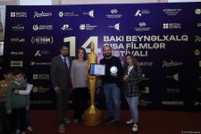Состоялась церемония награждения победителей XIV Бакинского международного фестиваля короткометражных фильмов (ФОТО)