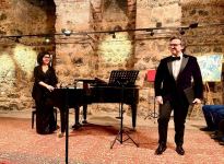 Великолепие азербайджанской музыки в Германии - Sanкta Klara Keller am Römerturm 13 века (ФОТО)