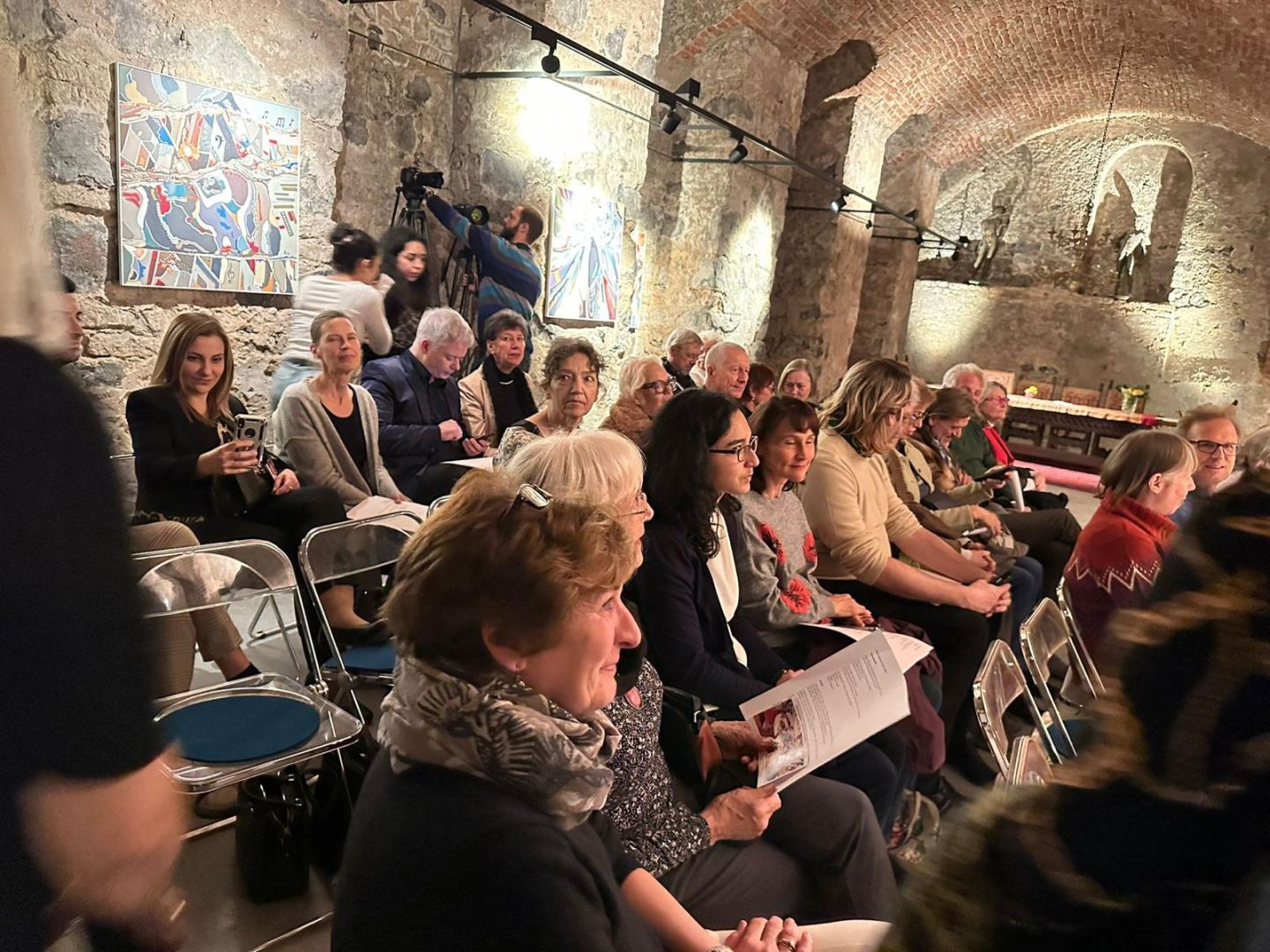 Великолепие азербайджанской музыки в Германии - Sanкta Klara Keller am Römerturm 13 века (ФОТО)