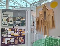 Дизайн сегодня и в будущем: выставка работ студентов и выпускников Азербайджанского  университета архитектуры и строительства (ФОТО)