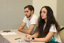 В Национальной арене гимнастики проходят тренерские курсы по аэробной гимнастике (ФОТО)