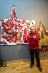 Какая красота! Произведения азербайджанских художников перенесены на шелк (ФОТО)