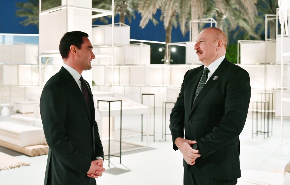 Президент Ильхам Алиев принял участие в мероприятии по случаю Национального дня ОАЭ в Дубае (ФОТО/ВИДЕО)