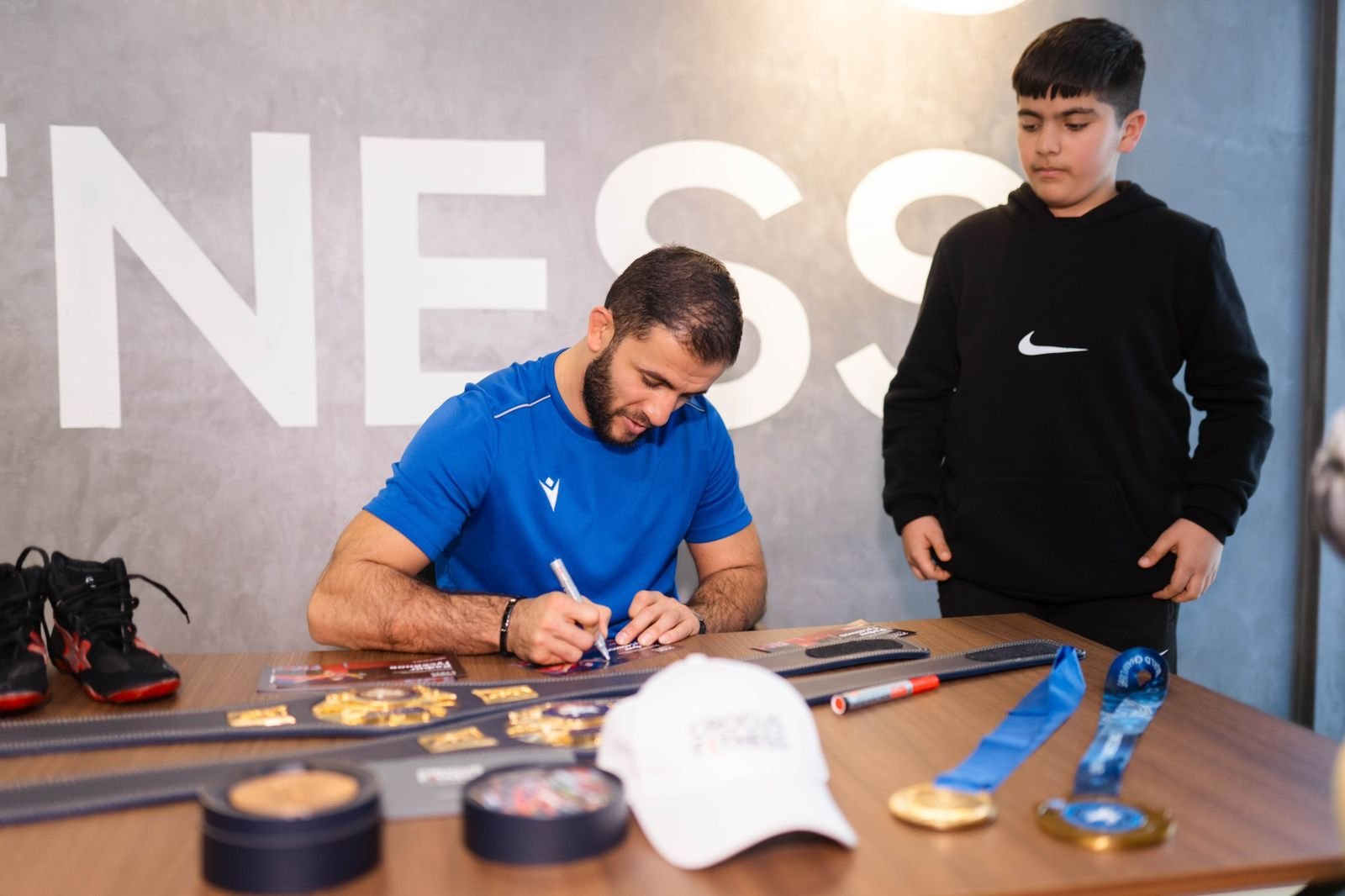 Бросок с обратного захвата… Мастер-класс Рафига Гусейнова (ФОТО)