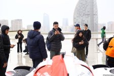 В Баку в рамках Недели FIA прошла выставка спортивных автомобилей (ФОТО/ВИДЕО)