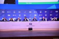 В Баку состоялось итоговое заседание Генеральной ассамблеи FIA (ФОТО)