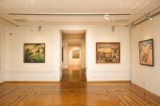 В Баку открылась выставка работ выдающегося художника, 95-летнего Тофига Агабабаева "Диалог со временем" (ФОТО)