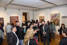 В Баку открылась выставка работ выдающегося художника, 95-летнего Тофига Агабабаева "Диалог со временем" (ФОТО)