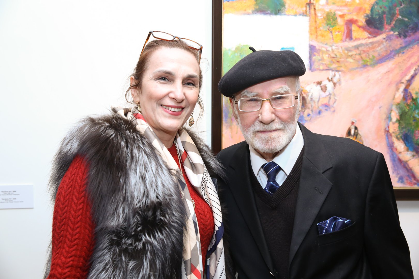 В Баку открылась выставка работ выдающегося художника, 95-летнего Тофига Агабабаева "Диалог со временем" (ФОТО)