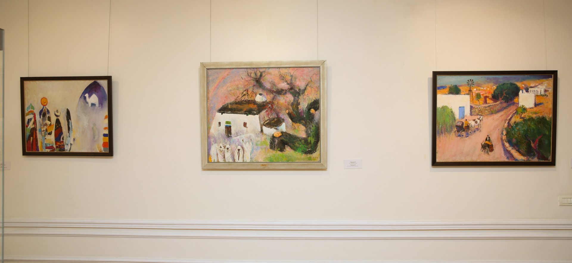 В Баку открылась выставка работ выдающегося художника, 95-летнего Тофига Агабабаева "Диалог со временем" (ФОТО)