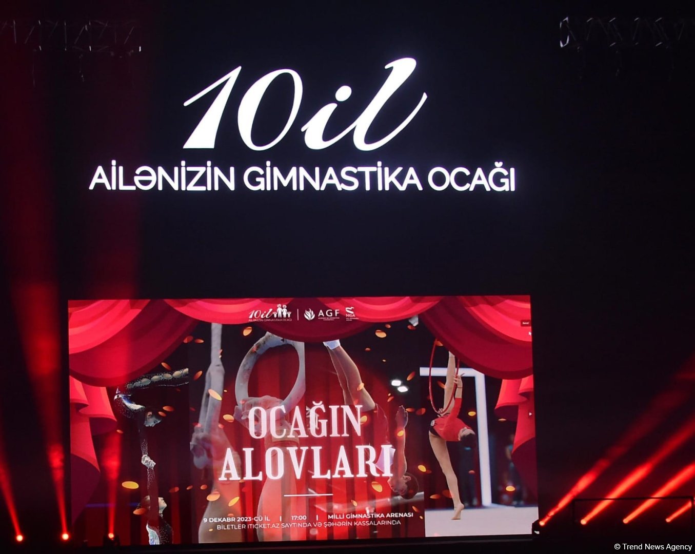 Ярко, масштабно, захватывающе - в Национальной арене гимнастики представлено шоу по случаю 10-летия Клуба "Оджаг Спорт" (ФОТО)