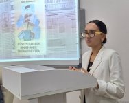 В Баку прошла презентация книги Севиль Гасановой "Hüseyn Cavidin ədəbi-bədii irsi mətbuatda" (ФОТО)