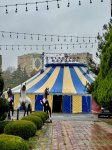 В Гяндже установлен самый большой в стране цирк-шапито (ФОТО/ВИДЕО)