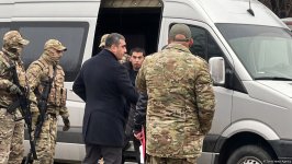 Первые кадры с вызволенными из армянского плена Гусейном Ахундовым и Агшином Бабировым (ФОТО)