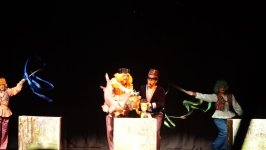 Азербайджанский кукольный театр с успехом выступил на фестивале в Турции (ФОТО)