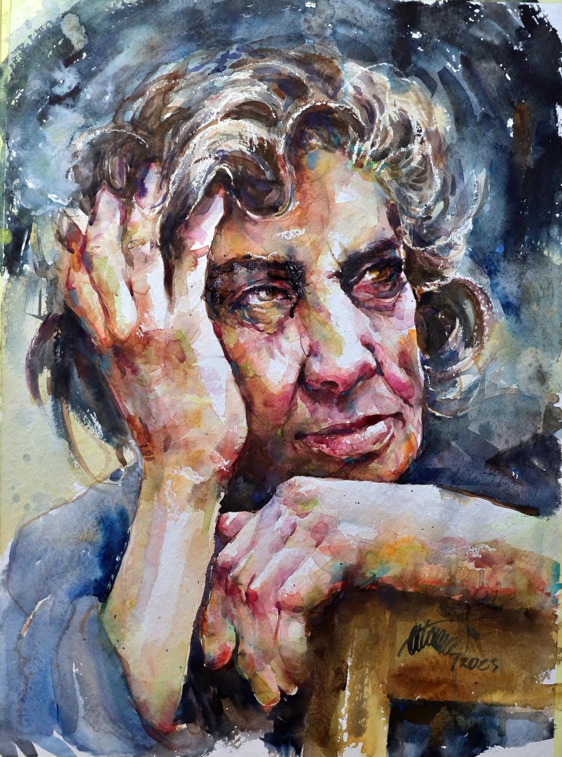 Гармония воды и цвета – акварельная живопись в Азербайджане (ФОТО)