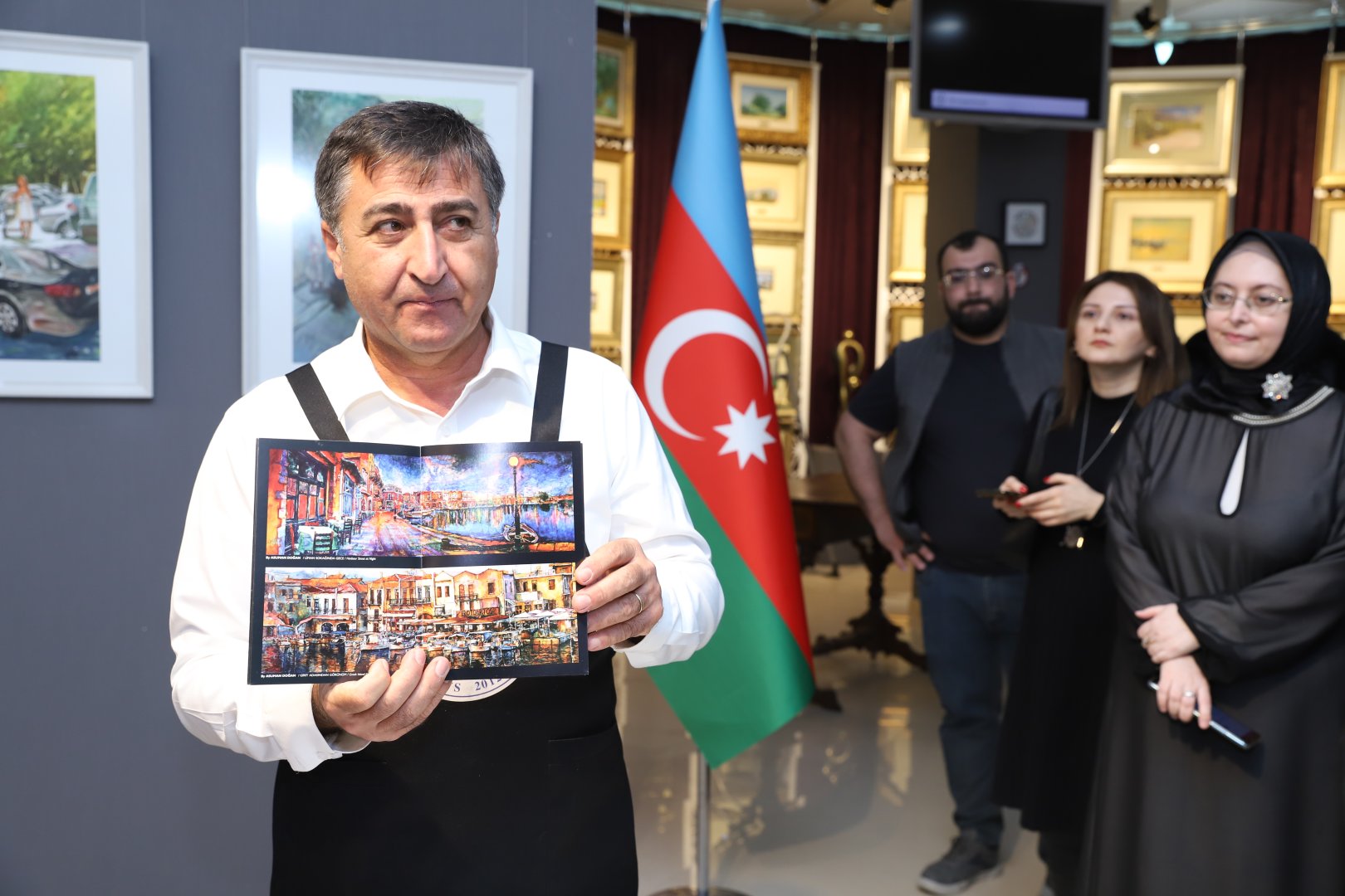 Гармония воды и цвета – акварельная живопись в Азербайджане (ФОТО)