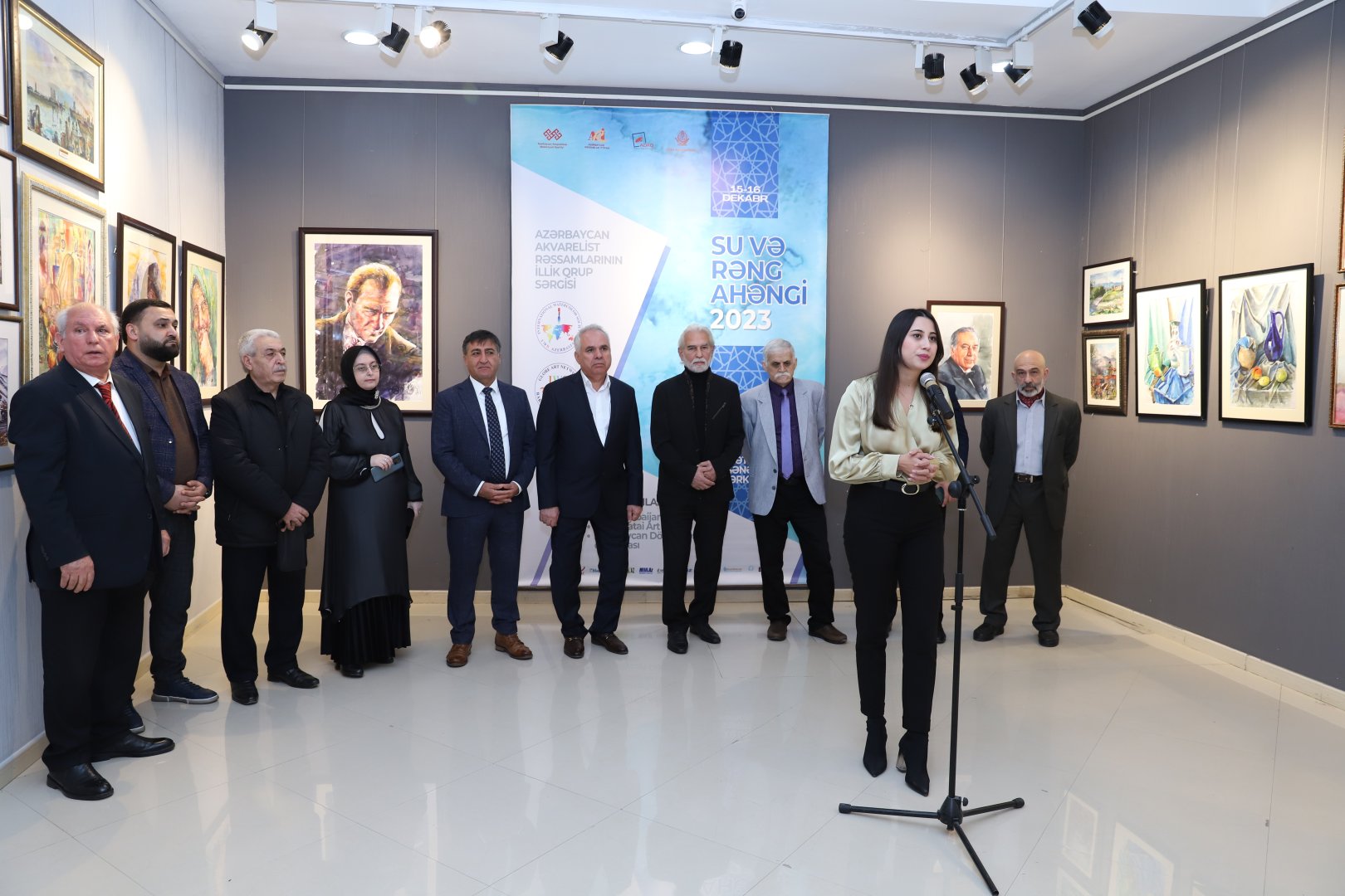 Гармония воды и цвета – акварельная живопись в Азербайджане (ФОТО)