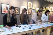 Гармония воды и цвета – акварельная живопись в Азербайджане (ФОТО)