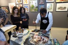 Гармония воды и цвета – акварельная живопись в Азербайджане (ФОТО)