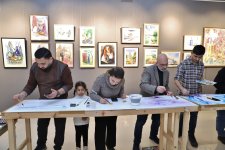 Гармония воды и цвета – акварельная живопись в Азербайджане (ФОТО)