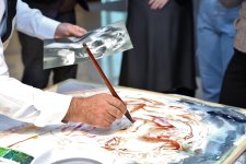 Гармония воды и цвета – акварельная живопись в Азербайджане (ФОТО)