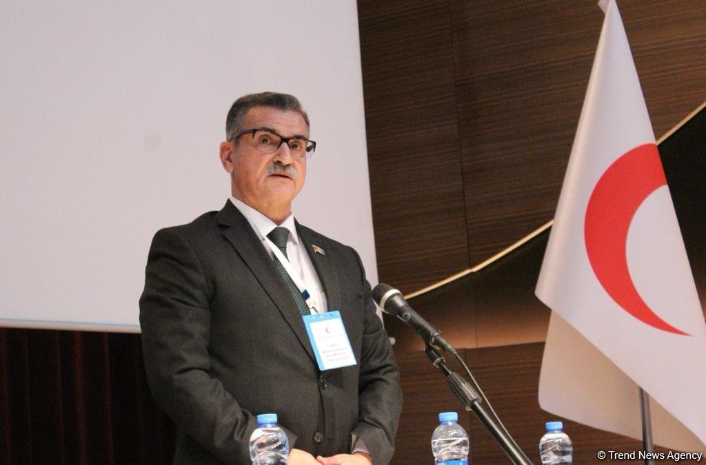 Прошло внеочередное XXVI Генеральное собрание Азербайджанского общества Красного Полумесяца (ФОТО)