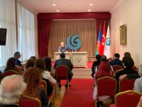 Фильмы о Карабахской войне должны затронуть сердца миллионов во всем мире - встреча с Семихом Капланоглу в Баку (ФОТО)