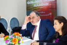 В Союзе кинематографистов Азербайджана прошла встреча членов жюри II Национального фестиваля спортивных фильмов и программ (ФОТО)