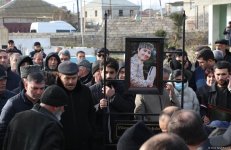 Прошли похороны заслуженной артистки Азербайджана Айгюн Бейляр (ФОТО)