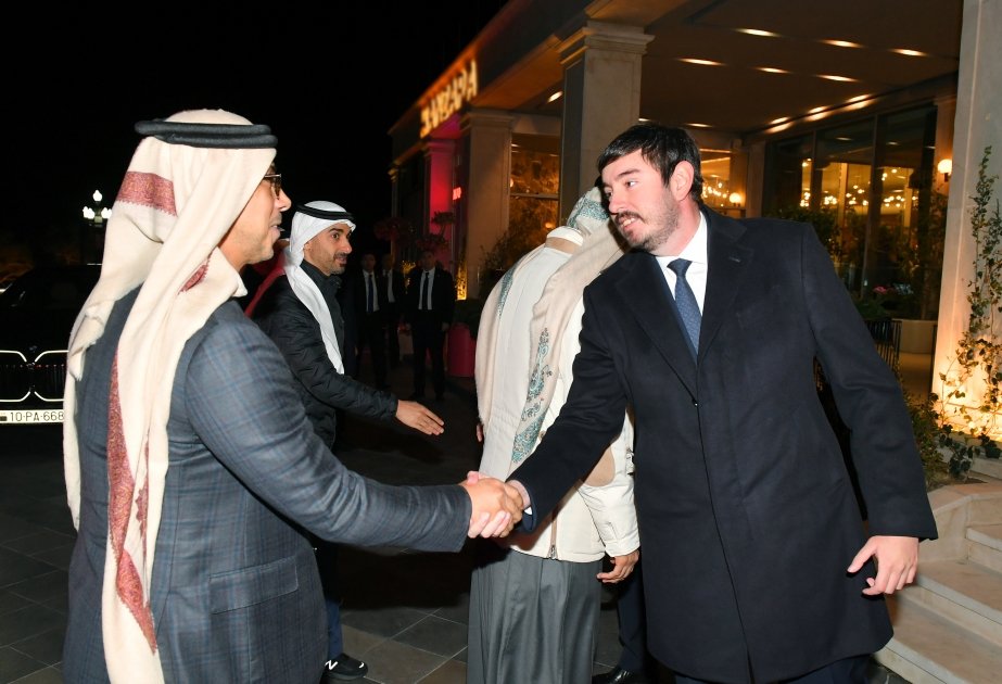 От имени Президента Ильхама Алиева дан официальный прием в честь Президента Объединённых Арабских Эмиратов Шейха Мохаммеда бен Заида Аль Нахайяна (ФОТО/ВИДЕО)