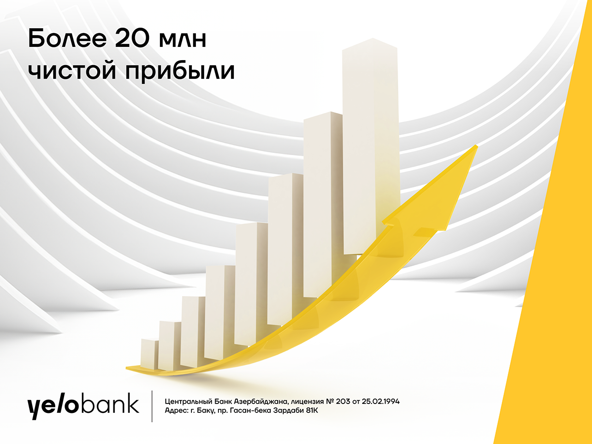 Yelo Bank заработал более 20 миллионов