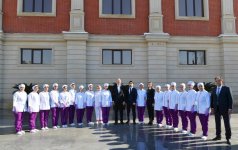 Президент Ильхам Алиев ознакомился с деятельностью предприятия по производству кондитерских изделий в Лянкяране (ФОТО/ВИДЕО)